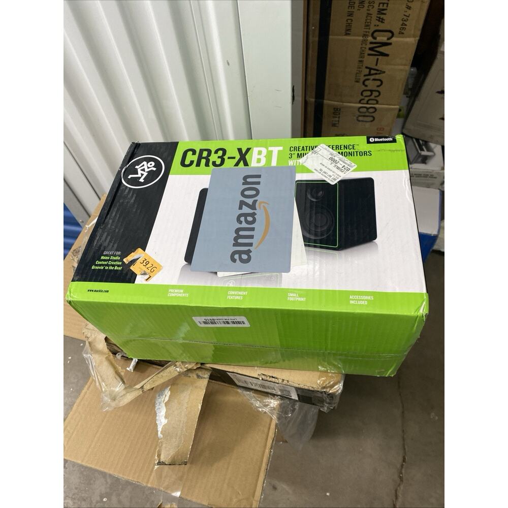 Mackie CR3-XBT Creative Reference 3" Multimedia Bluetooth Monitors new open box